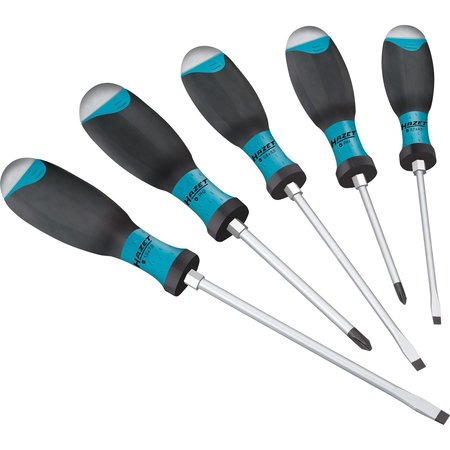 Hazet 810U-1/5 - SCREWDRIVER SET WITH IMPACT CAP HZ810U-1/5